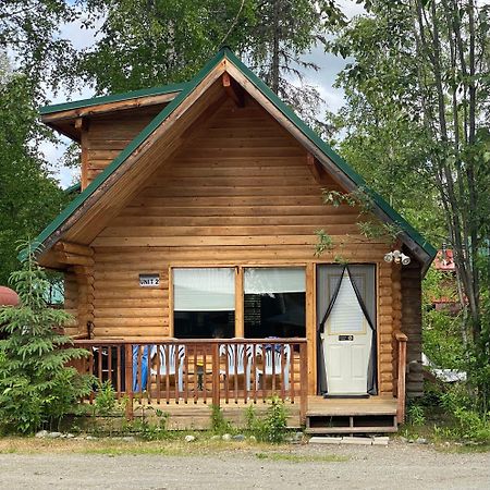 Talkeetna Log Cabin With Hot Tub Unit 2 Exterior photo